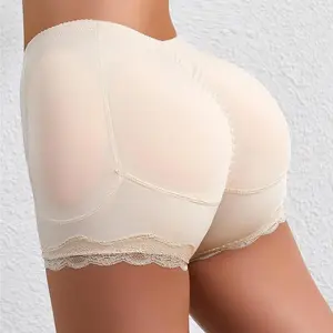 Body Shaper Underwear With Hips Pads Butt Lifter Control Panties Belly Smooth Shapewear Fake Buttock Hourglass Body Shaping Shorts