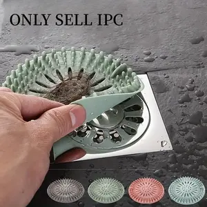 1pc Shower Drain Filter, Anti-Clog Sink Strainer, Bathtub Faucet Hair Catcher, Home Essential Tool, Bathroom Accessories
