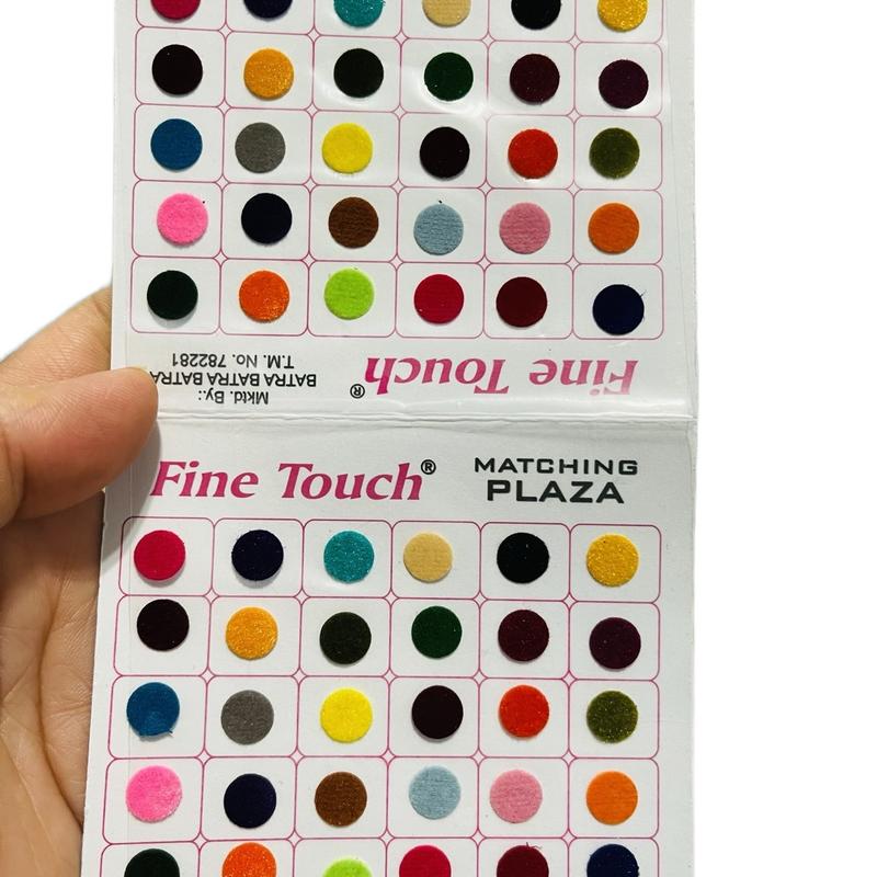 Beautiful multicolor velvet Tika / Bindi