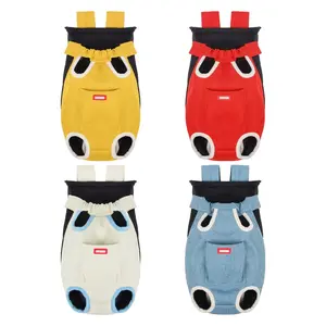 Portable Pet Backpack Carrier for Cats and Small Dogs, Breathable Mesh Travel Backpack with Head Out Design, Comfortable Pet Carrying Bag for Outdoor Walking Hiking and Daily Travel, Lightweight Adjustable Pet Backpack for Owners on the Go