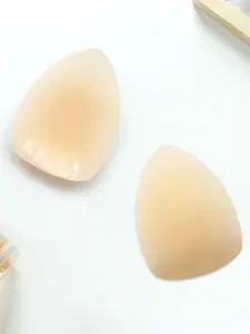 Lifting Teardrop Nipple Covers - Invisible Seamless Biosilicone Pasties for Women, Bra, Accessories, Adhesive-Free Waterproof & Reusable, Natural Lift, All-Day Wear, Smooth