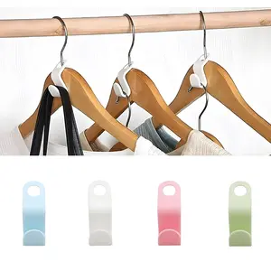 20 Counts Hanger Connector Hooks, Hangers Space Saving Hooks, Clothes Hanger Connector Hooks.