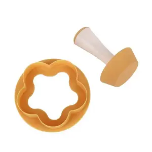 2-Piece Pastry Perfection Kit, Easy-To-Use Cutter & Tamper, Durable Baking Tools for Pies, Tarts, Effortless Creations