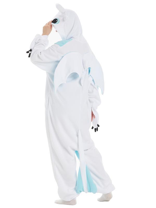 UnisexMenWomenToothlessDragonJumpsuitPajamasJumpsuit-CartoonAnimalsHalloweenandChristmasPartyCostumes,CozyCasualSleepwearsuit