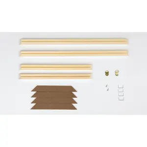 Customized Sized DIY Solid Wood Canvas Frame Kit For Oil Painting & Wall Art - Easy to Build Canvas Stretching Bar System