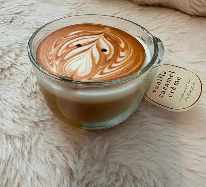 Scented Coffee Cappuccino Candle