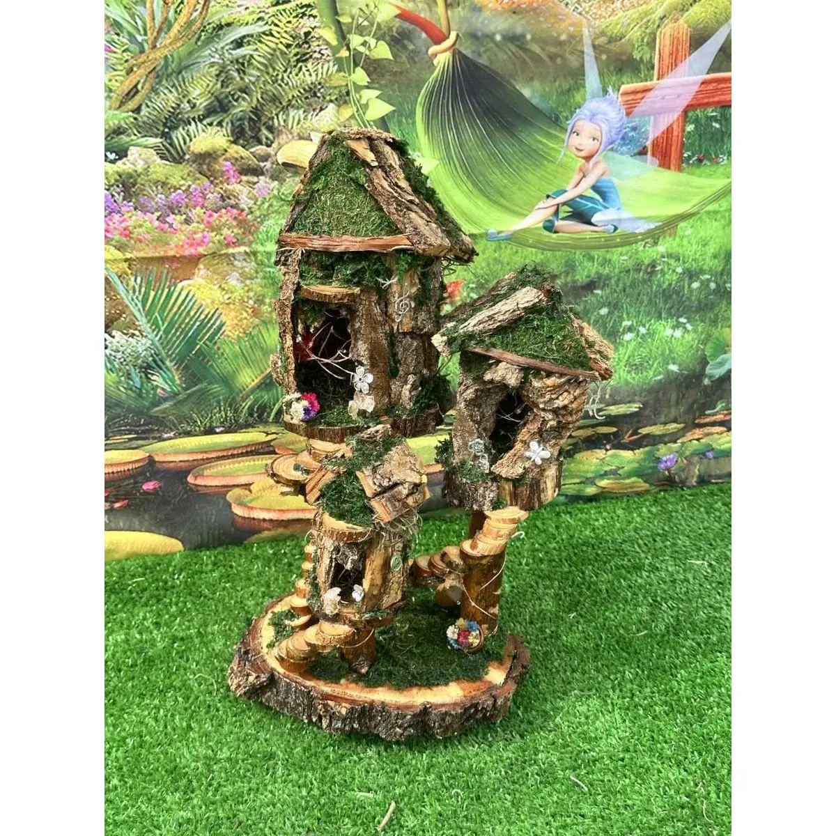 Best Gift Lighted Fairy House Handmade Fairy House Fairy House In The Garden