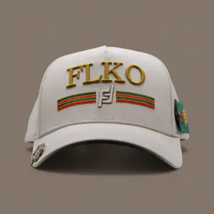 FLKO GG - FLKO BRAND - Beige Snapback Hat