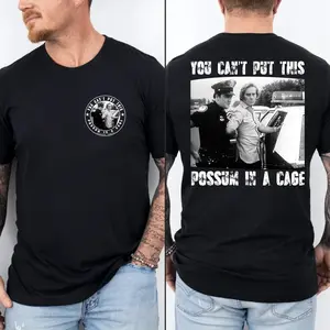 George Jones Possum DUI Quote 2 side T-Shirt – Classic Country Music Fan Tee for Men and Women, Great Gift Idea