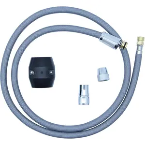 Compatible with Grohe 48293000 Kitchen Faucet Hose Replacement, 59" Pull-Out Spray Hose with Weight Ball & 3 Adapters, Fit for Grohe Ladylux 46174000 46092000, Flexible Kitchen Sink Faucet Parts