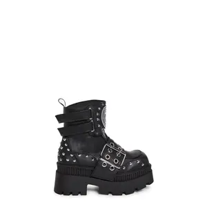 Wrath-58 Platform Ankle Boots