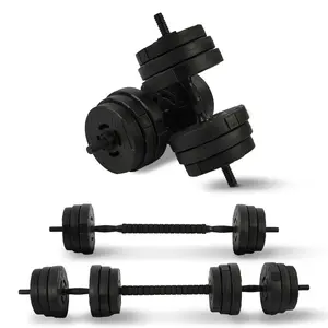 Fitvids 2 in 1 Adjustable Dumbbell Set, 60lbs Free Weights Set with Connector Fitvids 2 in 1 Adjustable Dumbbell Set, 60lbs Free Weights Set with Connector
