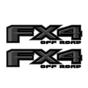 FX4 Off Road Grey Decal Replacement Sticker Ford