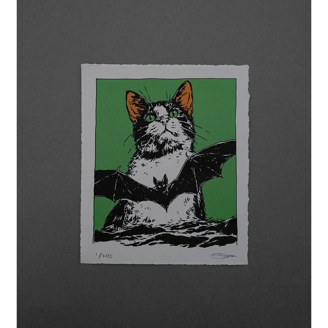 Bat Attack - High-Quality Print