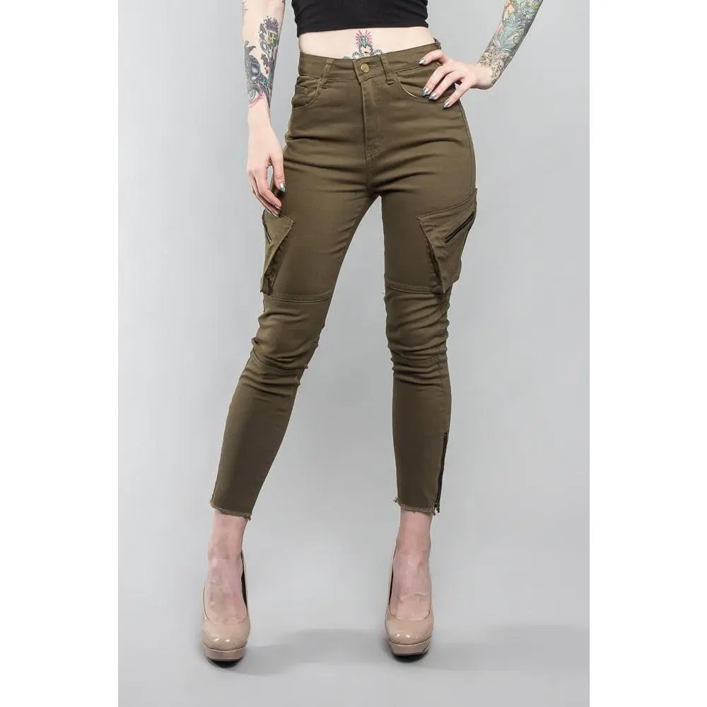 Skinny Cargo Pants