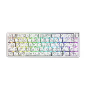 Attack Shark X65PRO HE Rapid Trigger Magnetic Mechanical Keyboard,60% Hot Swappable,Hall Effect Sensor,Adjustable Actuation,Tri-Mode RGB, 8KHz Polling Rate