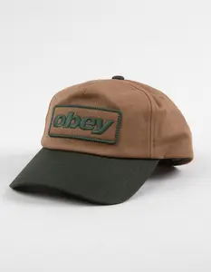 OBEY  Mens Ranch 5 Panel Snapback Hat