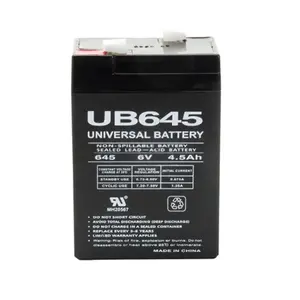 UPG 86456 6 V 4.5amp SLA Battery Set of 2- pack of 2