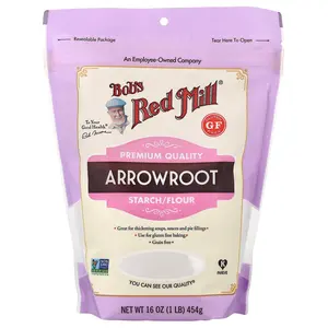 Bob's Red Mill Arrowroot Starch/Flour, 16 oz (454 g) Bob's Red Mill Arrowroot Starch/Flour, 16 oz (454 g)