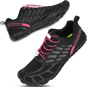 Hike Barefoot Shoes Women, Wide Toe Box Zero Drop Grounded Footwear, Minimalist Cross-Trainer Sneakers for Hiking, Running, Water Sports & Traveling