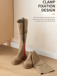 Adjustable Boot Stretcher, Universal Shoe Tree for All Boots, Anti-Wrinkle, Anti-Collapse, Anti-Deformation, Mid-To-High Heel Support
