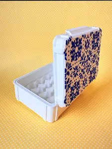 Mexican Talavera Peptide Vial Storage Case (3D Printed)
