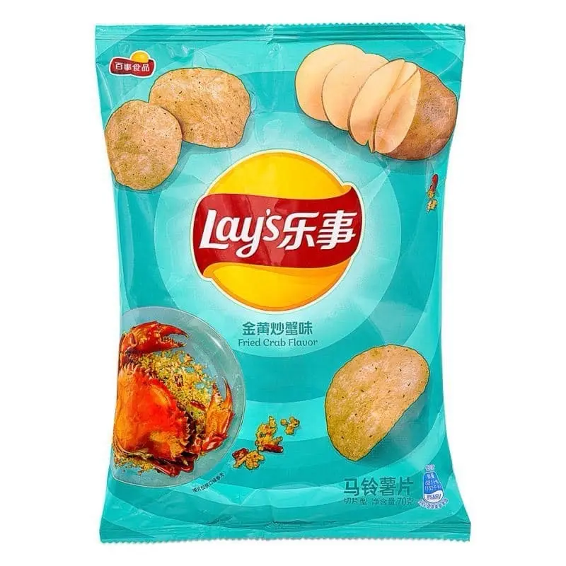Lay’s Fried Crab Flavor Chips Lay’s Fried Crab Flavor Chips