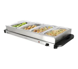 MegaChef 4 Section Buffet Server & Food Warmer