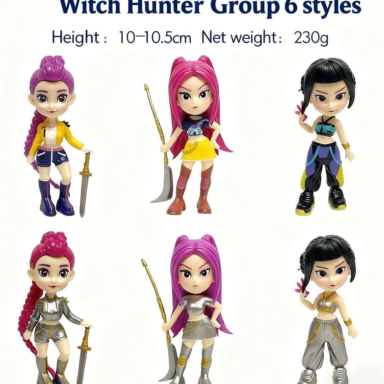 6-Piece Figurine Set（bagged） – Anime Model Toy Decorations, perfect for home collections and office desk display. An excellent gift choice for Christmas and New Year.