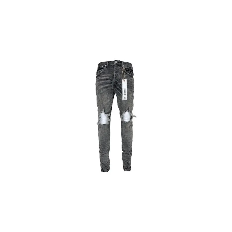 Purple Brand Grey Dirty Blowout Jean Black (men) by StockX
