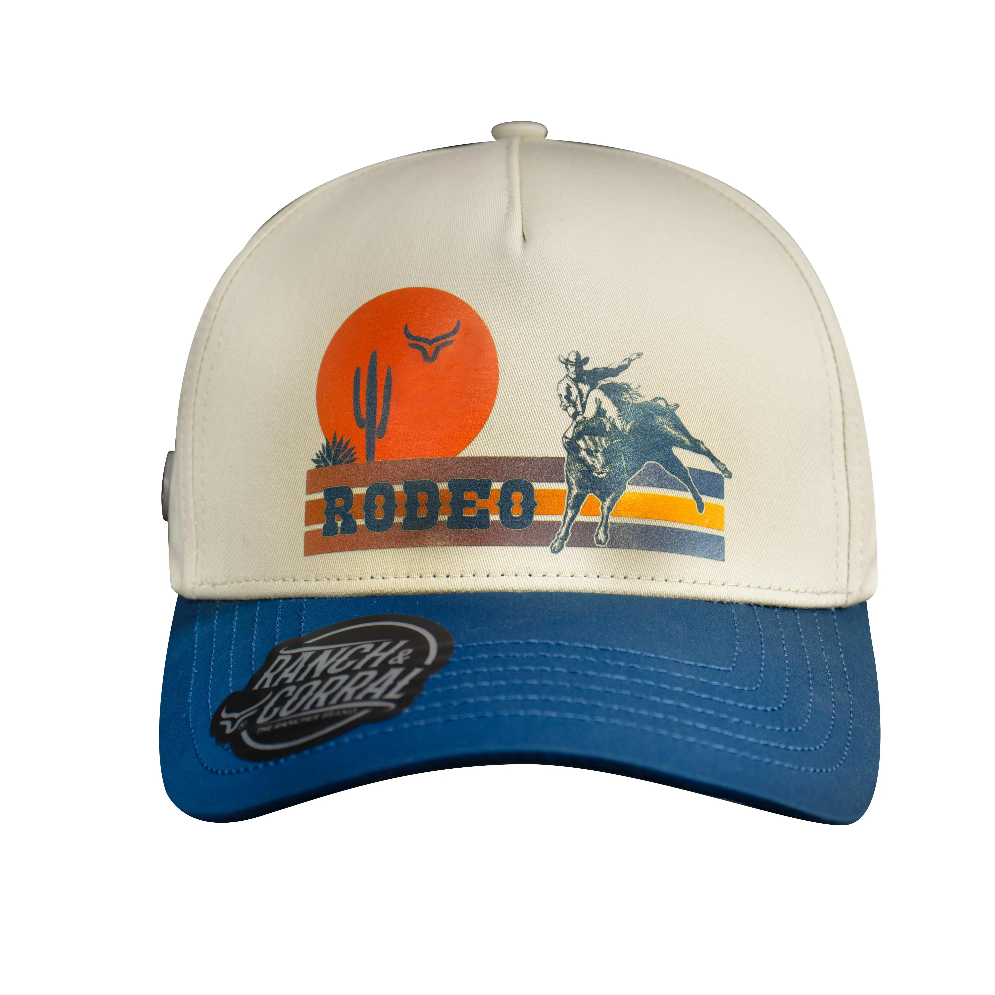RODEO COWBOY TRUCKER HAT RANCH & CORRAL AUTHENTIC -RCRD19