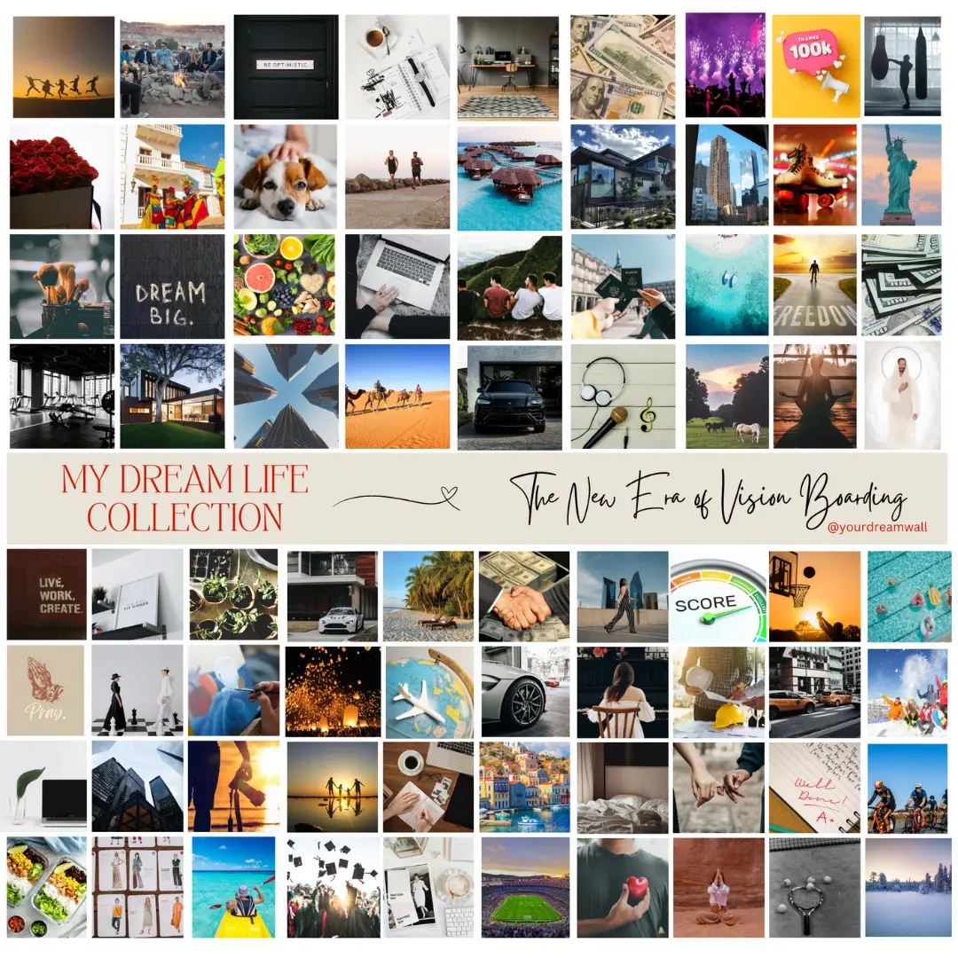MY DREAM LIFE - DIY VISION BOARD COLLECTION KIT