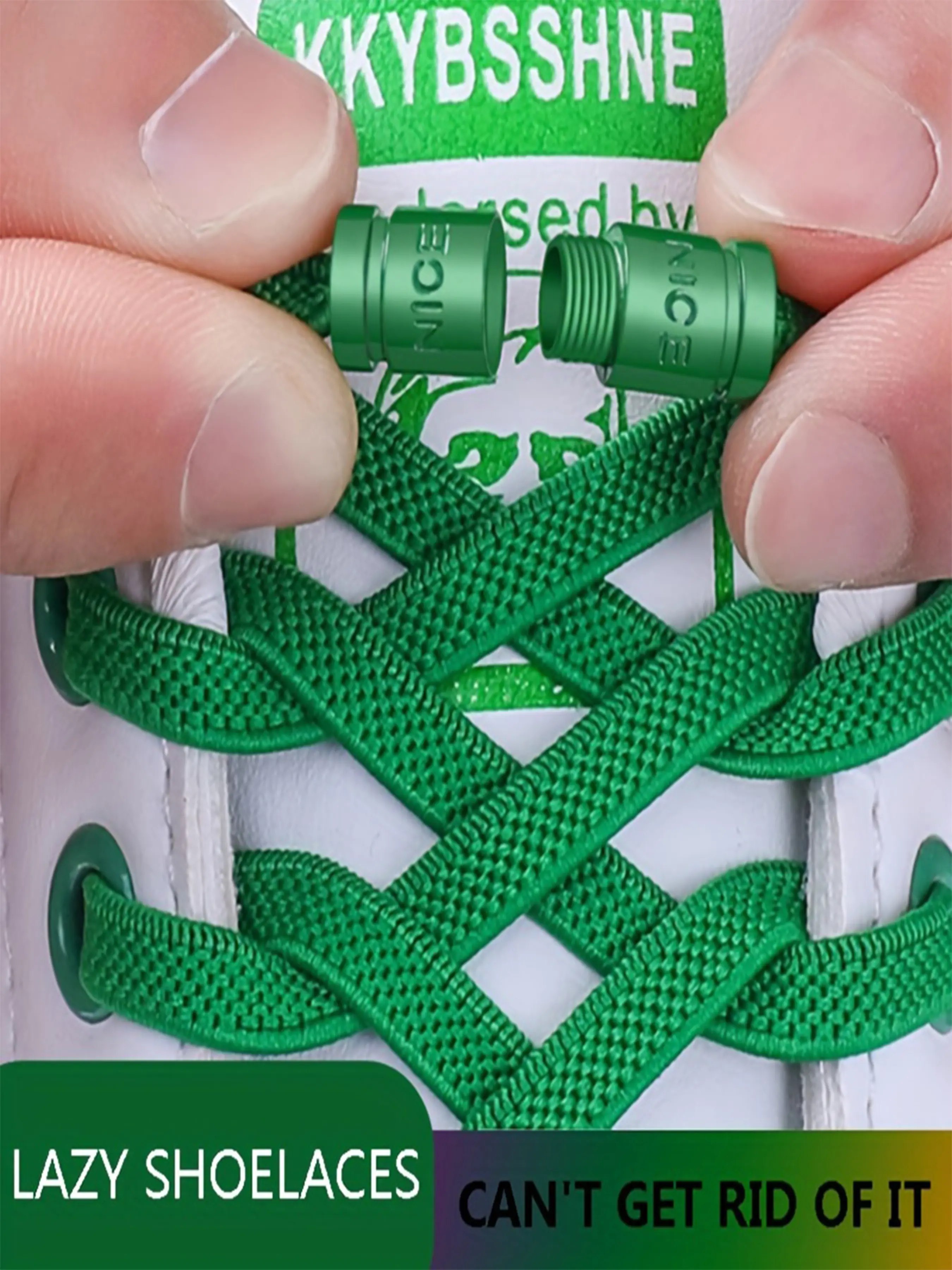 Lazy Shoelace Buckle, Elastic and Adjustable Shoelaces, Secure Lace Up, Shoes Accessories for Men and Women, Shoes Accessories for Daily Use