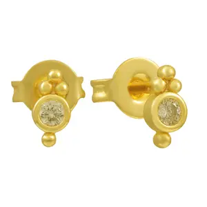 EVRY JEWELS Gold or Silver Plated Women's Hypoallergenic Jasmine Earrings