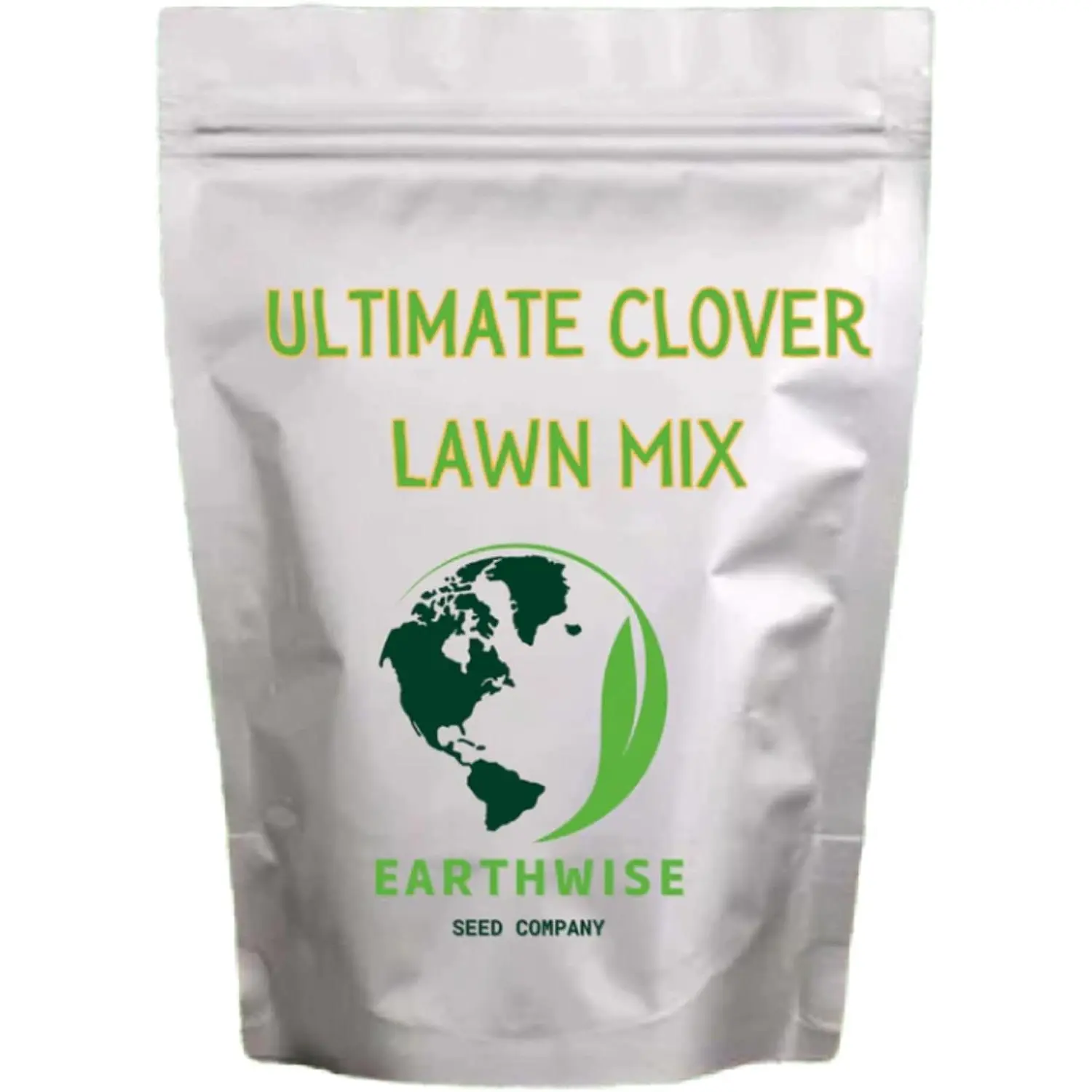 Earthwise Ultimate Clover Alternative Lawn Seed - 5 lb, 2,000 sq ft | Microclover Blend, Non-GMO Seed, No Pesticides, Nitrogen Fixing, Drought Tolerant, Pet Safe, Under 7 in, Zones 1 to 4 and 7