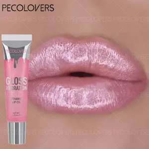 1PC Glitter Lip Gloss 6colors Moisturizing Mermaid Lip Glaze Waterproof Long Lasting Liquid Lip Stick