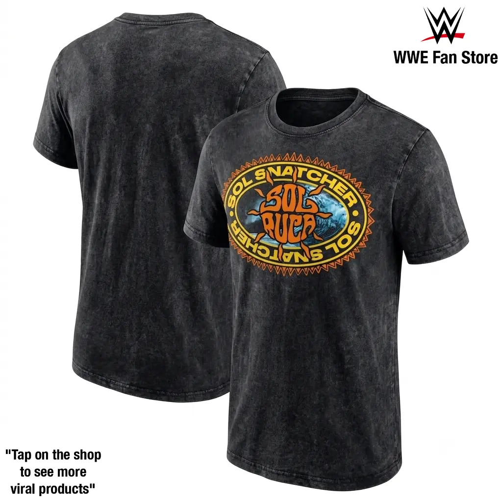 Sol Ruca Sol Snatcher Logo T-Shirt WWE NXT Rising Star Shirt, Celebrate Sol Ruca's Explosive Athleticism, Viral Sol Snatcher Finisher, Breakout NXT Career, Fearless High Flying Style, Women's Wrestling Graphic Tee Gift for WWE Fans