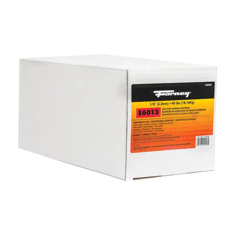 212 MAIN Forney 2610194 Durable and Reliable E6013 Mild Steel Welding Electrodes, 0.12 in. Dia., Easy to Use for Cycling & Outdoor Recreation Equipment Repair Welding