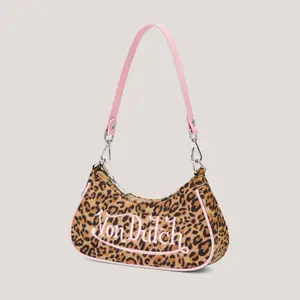 Von Dutch- Cheetah/pink shoulder bag
