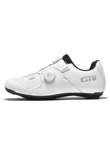 Men's Road Cycling Professional Shoes, Precision Knob Adjustment System, Breathable Mesh Upper, Anti-Slip Sole, All Seasons, Cycling Shoes for Men, Sports Shoes, Riding Shoes