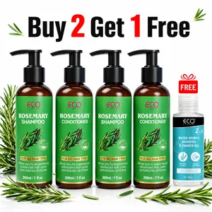 Buy 2 Get 1 Free! ECO Finest Rosemary Hair Care Set + Free 2-in-1 Wash | Strengthen & Nourish All Hair Types