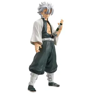 Sanemi Demon Slayer Kimetsu No Yaiba Decorative Figure Anime Action Figure Desk Ornament Display Statue