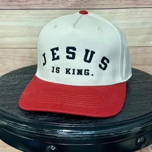 Low Country Comfort Co. "Jesus is King." Snapback Trucker Hat