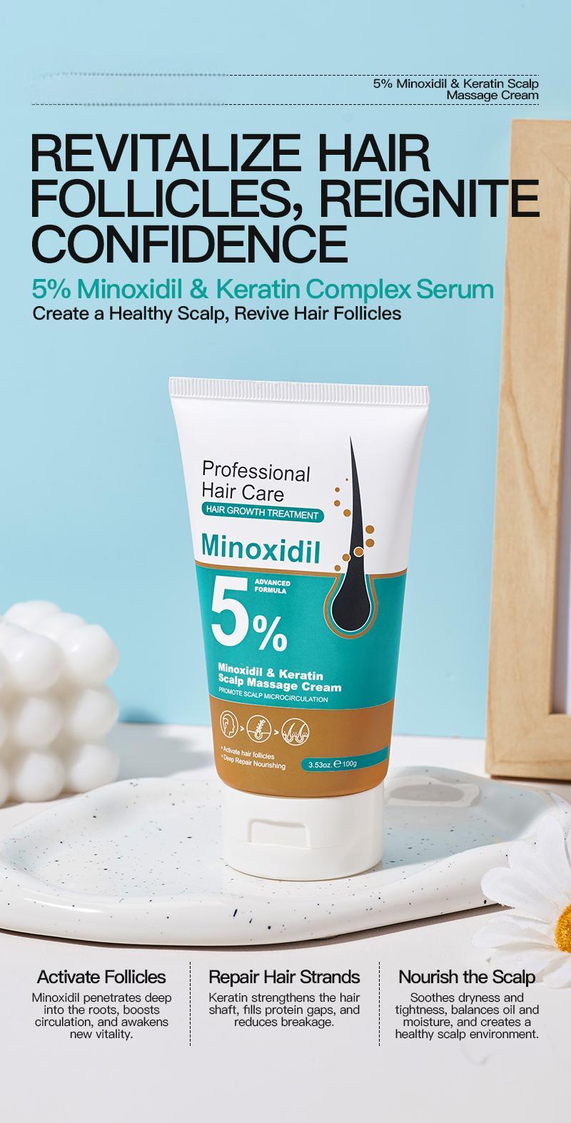 Buy 3 Get 3 Free 5% Minoxidil & Keratin Scalp Massage Cream for Hair Growth Treatment Men Women Nano Foam Essence Fast Regrowth Prevent Loss Buy 3 Get 3 Free 5% Minoxidil & Keratin Scalp Massage Cream for Hair Growth Treatment Men Women Nano Foam Essence Fast Regrowth Prevent Loss