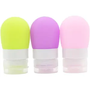 Portable Soft  Travel Bottles Travel Containers(1.3OZ, Pack of 3)