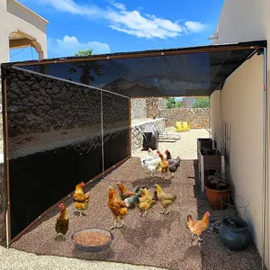 [2026 Upgraded]Heavy Duty Sun Protection Net, 90% Shade Cover with Grommets for Chicken Coop Porch Garden Kennel,mothersdaygift