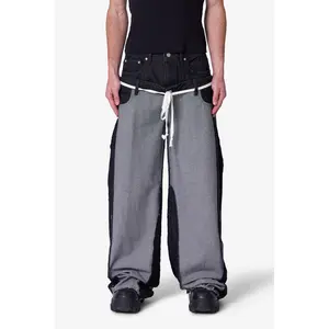 mnml Inside Out Slip off Denim - Washed Black