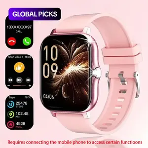 SIMSONLAB Multifunctional Touchscreen Smartwatch, Fashionable Digital Watch with Weather Forecast & Music Control Function, Sports Smart Watch for Women & Men, Ideal Gift(Requires connecting the mobile phone to control music & call) #GLOBAL PICKS