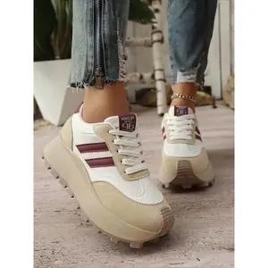 Spring and Autumn Simple, Comfortable, Versatile Platform Fashion Sneakers