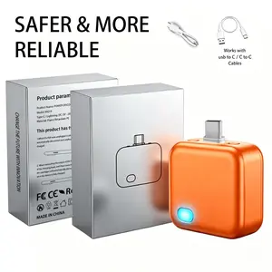 Automatic battery disconnection when fully charged, 140W fast charging, AI recognition for automatic power-off, overcharge protection for mobile phones, intelligent power-off battery protector, compatible with both Apple and Android.